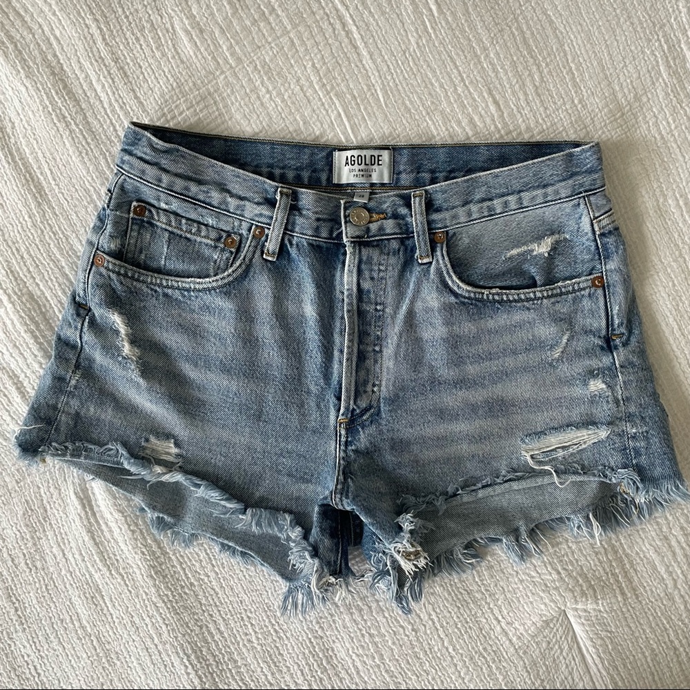 AGOLDE Parker Vintage Cut Off Short